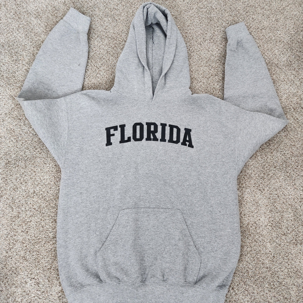 Gray 'FLORIDA' Pullover Hoodie